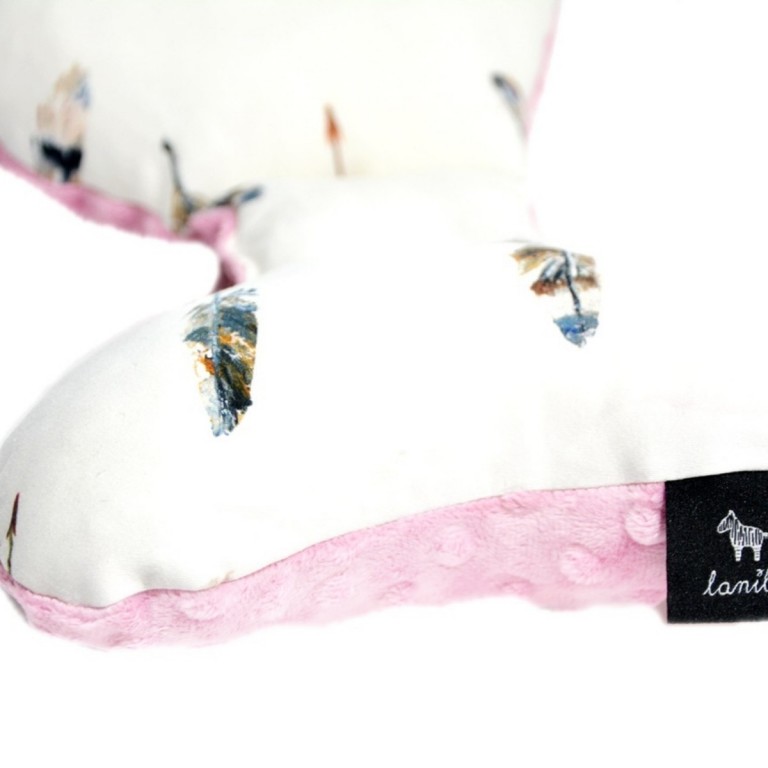 Poduszka "COOL BONE" Dusty Rose Pure