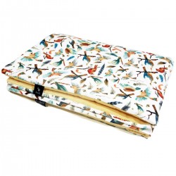 Kocyk Velvet 75x100 Banana Birdies