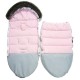 Stroller Bag with Fur Pink Pure Velvet L/XL (1-3 years)