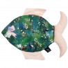 Fish Pillow Peach Rainforest - Velvet