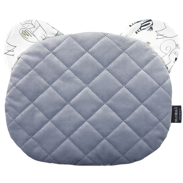 Teddy Pillow Grey Tender Friends - Velvet