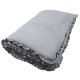 Beddings with Filling Cotton Muslin Silver 140x200cm