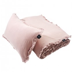 Beddings with Filling Cotton Muslin Sepia Rose 140x200cm