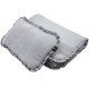 Beddings with Filling Cotton Muslin Silver 70x100cm