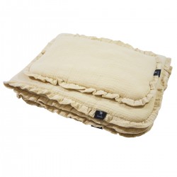 Beddings with Filling Cotton Muslin Sand 70x100cm
