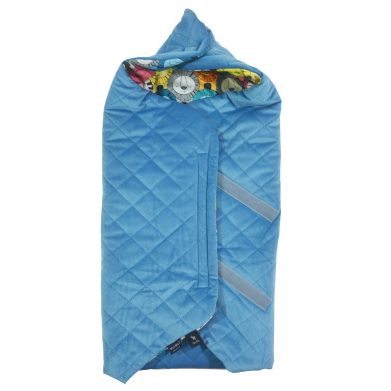 Kocyk do Fotelika Samochodowego Blue Lazy Leo