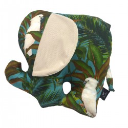 Lucky Guy Pillow Latte Tropical