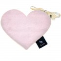 Velvet Mini Heart - Pink