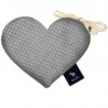 Velvet Mini Heart - Silver
