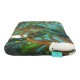 Medium Bed Pillow 100% Bamboo 25x40cm Tropical