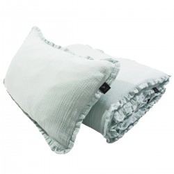 Beddings with Filling Cotton Muslin Mint 140x200cm