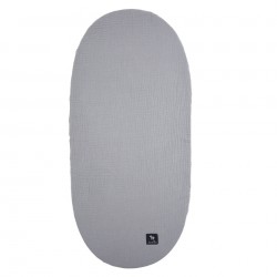 Cotton Muslin Bedsheet Silver 35x75cm