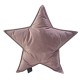 Star Pillow Sepia Rose