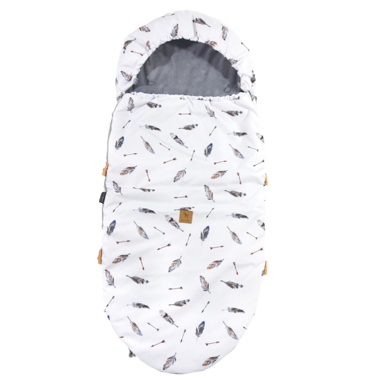 Śpiworek Wiosenny Grey Pure L/XL (1-3 lat)