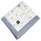 Baby Set Newborn Blanket Velvet 60x70cm + Teddy Pillow Grey Tender Friends