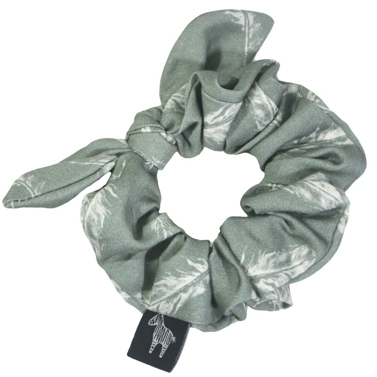 Hair Scrunchie Feathers