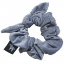 Hair Scrunchie Grey Velvet