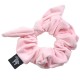 Hair Scrunchie Pink Velvet