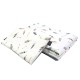 Baby Set Medium Blanket Velvet 75x100cm + Pillow 25x40cm Velvet Grey Pure