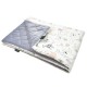 Baby Set Medium Blanket Velvet 75x100cm + Pillow 25x40cm Velvet Grey Tender Friends