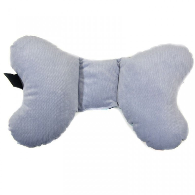 Shock-Absorbent Pillow Grey Lucy Bloom - Velvet