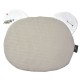 Teddy Pillow Taupe Grey Pure - Waffel