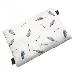 Medium Bed Pillow 25x40 Taupe Grey Pure - Waffel