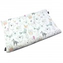 Preschooler Bed Pillow 40x60 Grey Tender Friends - Velvet