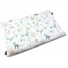 Preschooler Bed Pillow 40x60 Grey Tender Friends - Velvet