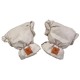 Waterproof Muff/Gloves Beige Lanila Velvet