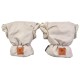 Waterproof Muff/Gloves Beige Lanila Velvet