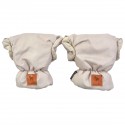 Waterproof Muff/Gloves Beige Lanila Velvet