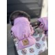 Waterproof Muff/Gloves Pink Lanila Velvet
