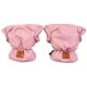 Waterproof Muff/Gloves Pink Lanila Velvet