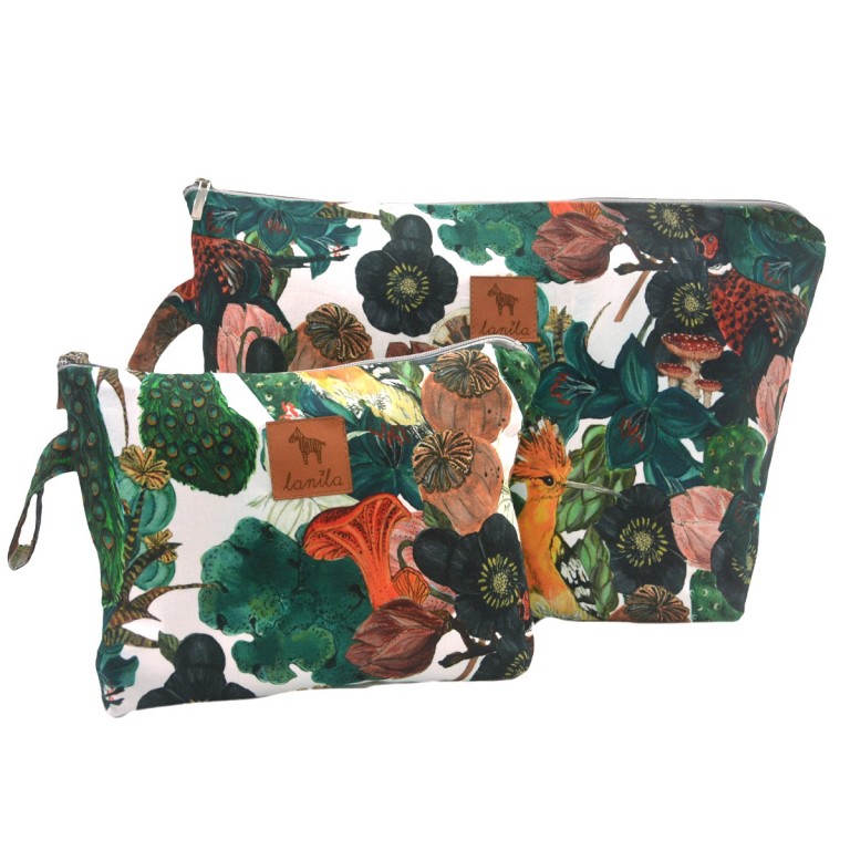 Cosmetic Bag Set Royal Magic S and L