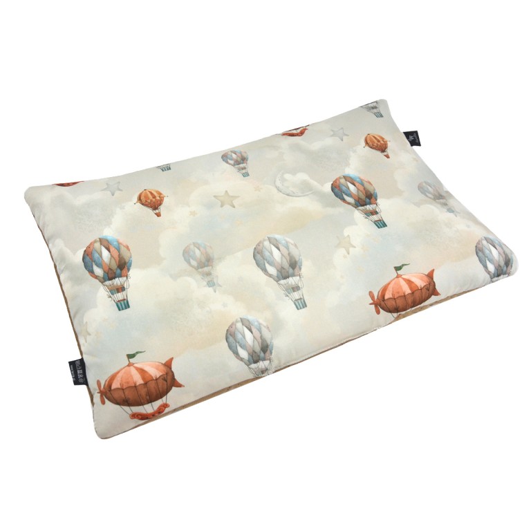 Preschooler Bed Pillow 40x60 Caramel Up in the Air - Velvet