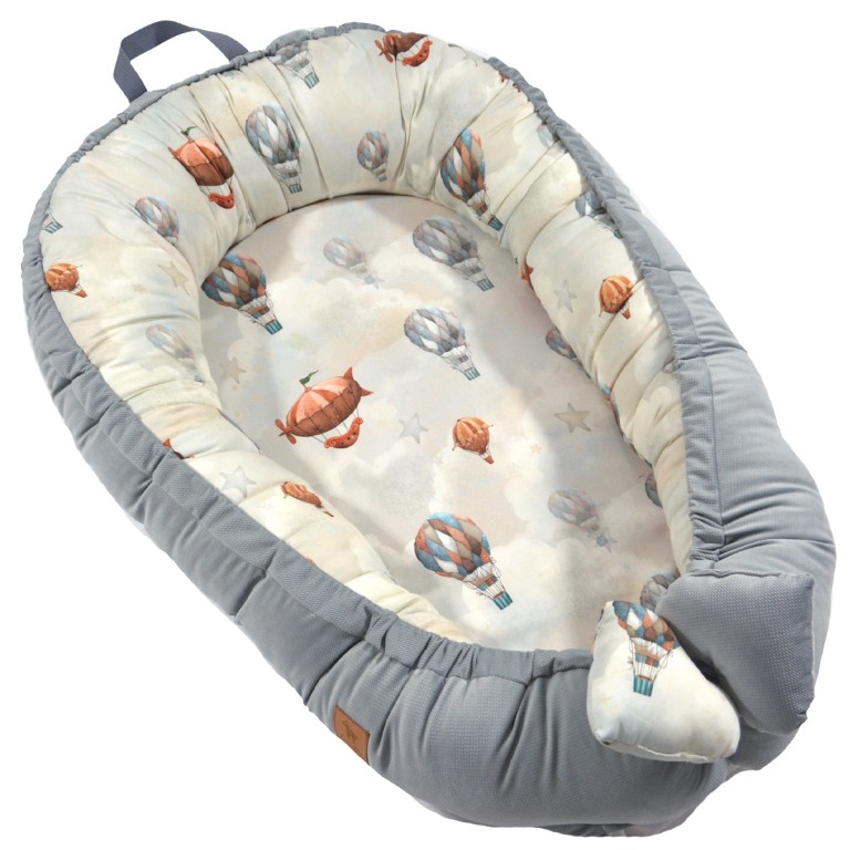 Baby Nest Silver Up in the Air - Velvet