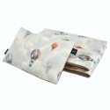 Baby Set Medium Blanket Velvet 75x100cm + Pillow 25x40cm Velvet Caramel Up in the Air