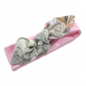 Headband Pink Vintage Meadow