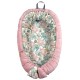 Baby Nest Sepia Rose Vintage Meadow - Velvet