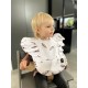 Bib with Frill Pure