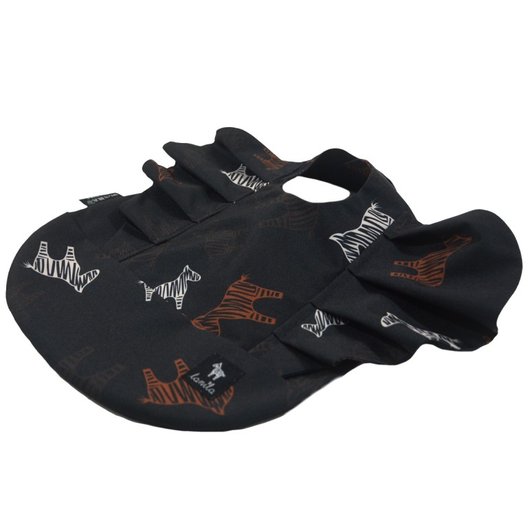 Śliniak z falbanką Follow the Zebra