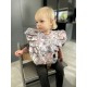 Bib with Frill Vintage Meadow
