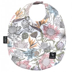 Bib with Pocket Vintage Meadow