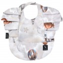 Bib with Frill Up in the Air