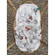 Baby Muslin Swaddle 100% Bamboo 75x75cm Up in the Air