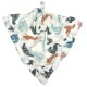 Baby Muslin Swaddle 100% Bamboo 100x120cm Mandala Birds
