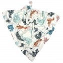 Baby Muslin Swaddle 100% Bamboo 100x120cm Mandala Birds