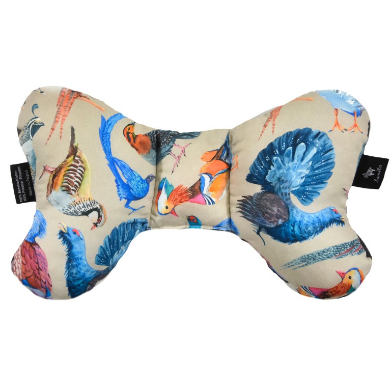 Shock-Absorbent Pillow Dark Grey Aviarium - Velvet