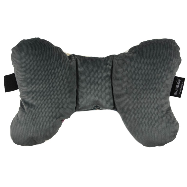 Shock-Absorbent Pillow Dark Grey Aviarium - Velvet